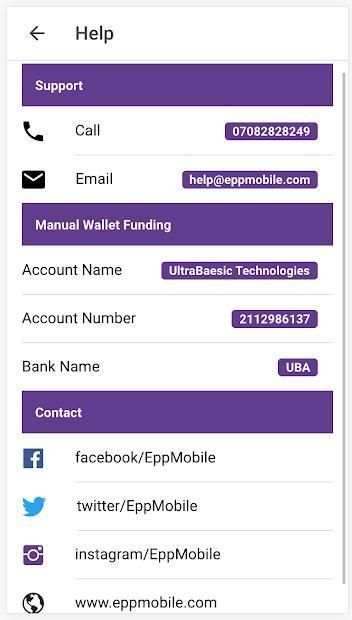 Epp Mobile screenshot 1