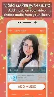Video Maker With Music स्क्रीनशॉट 1
