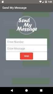 Send My Message screenshot 2