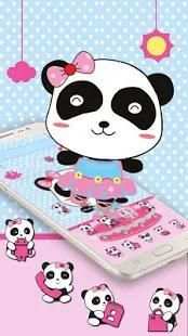 Dancing Panda Cute Anime Theme screenshot 2