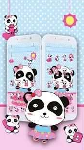 Dancing Panda Cute Anime Theme screenshot 3