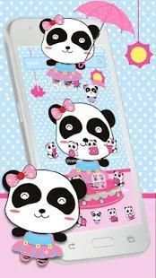 Dancing Panda Cute Anime Theme screenshot 4