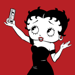 ikon Betty Boop Snap &amp; Share