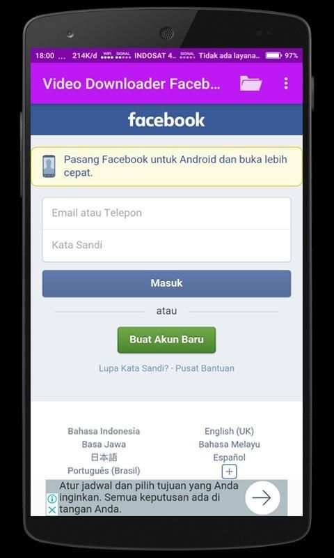 Downloader Video Facebook screenshot 4