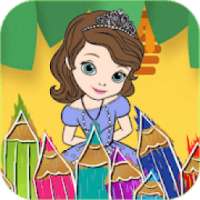 Princess Cartoons Coloring - Education, Learning