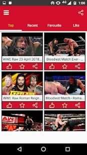 WWE Latest Top Videos स्क्रीनशॉट 2