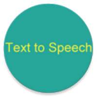 English Text To Speech App