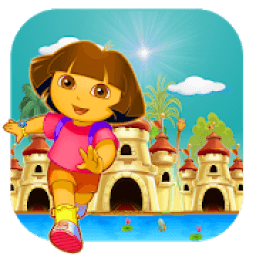 Subway Dora world - jungle adventure - icon