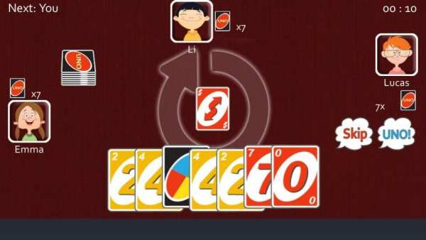 Uno Funny Card Game screenshot 2