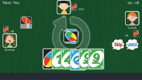 Uno Funny Card Game screenshot 3