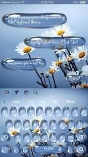 Daisy SMS Keyboard Theme स्क्रीनशॉट 6