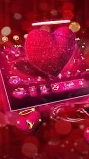 Lively ❤️Heart Love Keyboard Theme screenshot 3
