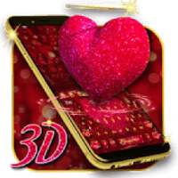 Lively ❤️Heart Love Keyboard Theme