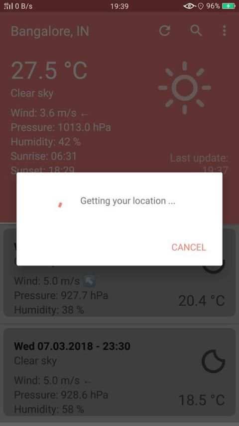 Live Weather Forecast 2018 screenshot 2