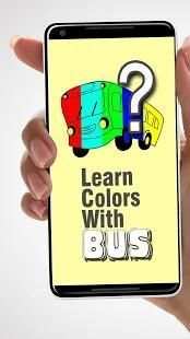 Lets Learn Colors With Bus screenshot 3