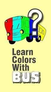 Lets Learn Colors With Bus screenshot 4