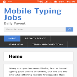 ikon Mobile Typing Jobs