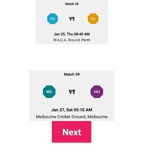 Big Bash League Cricket Live स्क्रीनशॉट 3