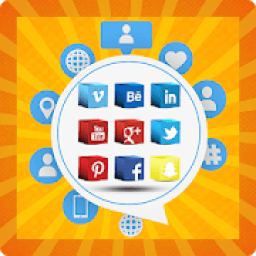 Social media 2018 - all in one आइकन