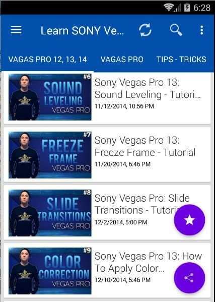 Learn Sony Vegas Pro Video Editing (unofficial) screenshot 4