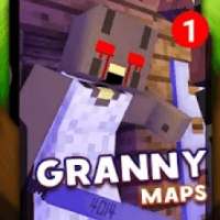 Granny horror game map for mcpe