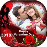 Valentine Day Photo Editor 2018 - Love frames 2018