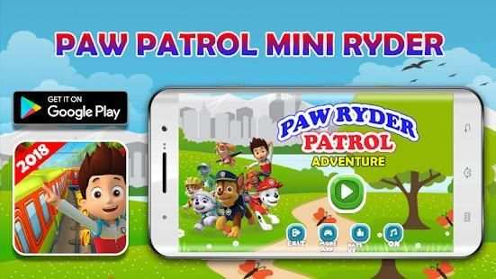 Paw Patrol Mini Ryder Adventure for Kids screenshot 1