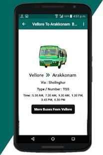 Vellore Bus Info screenshot 6