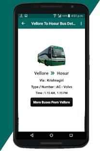 Vellore Bus Info screenshot 3