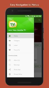 Mini Max Pocket TV Live | Movies |Shows |Sports| screenshot 5