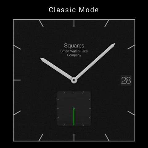 Classic Watch Face for Wear screenshot 3
