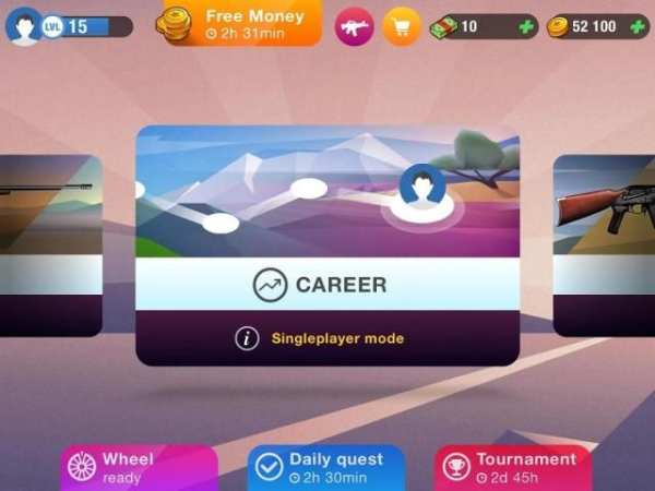 Shooting Sniper Career and Multiplayer screenshot 12