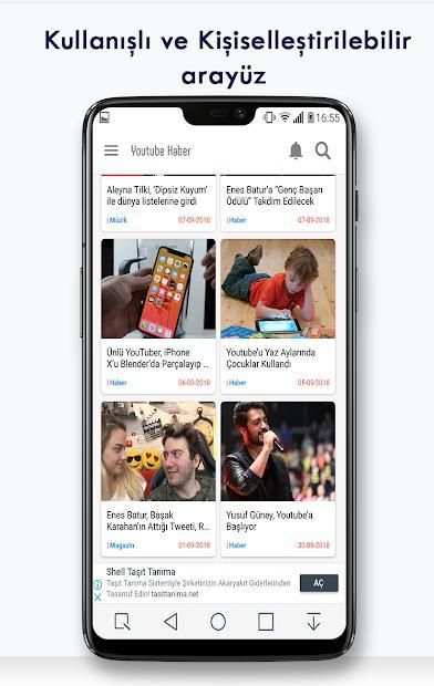 Youtube Haber, Magazin, Gündem screenshot 1