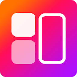 ikon Pic Grid: Grid Multi Photos and Get InstaSize Pics