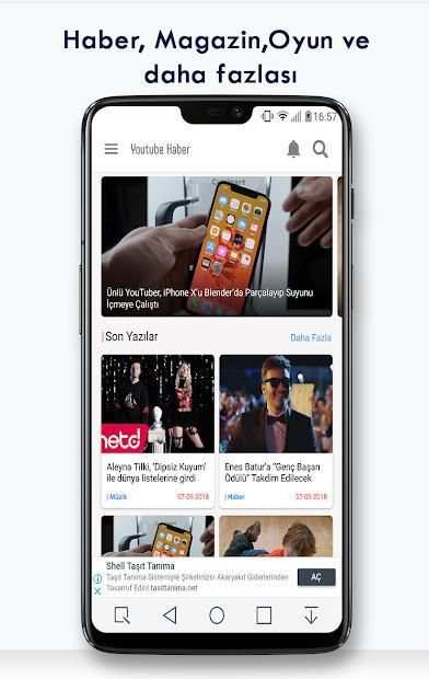 Youtube Haber, Magazin, Gündem screenshot 3