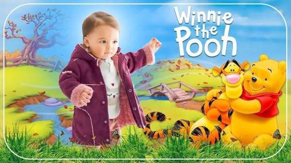 Winnie The Pooh and Friends Photo Frames screenshot 1