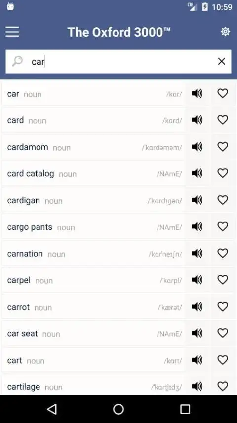 Oxford American Dictionary screenshot 4