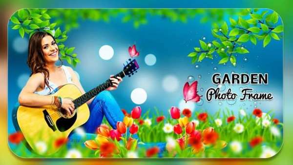 bingkai foto gratis Garden photo editor screenshot 4