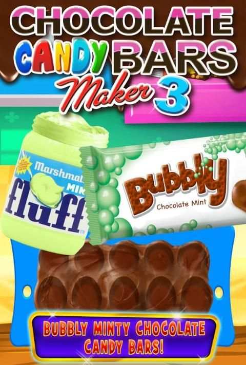 Chocolate Candy Bars Maker 3 - Kids Cooking Games screenshot 2