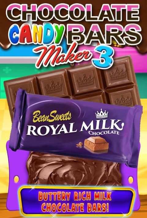Chocolate Candy Bars Maker 3 - Kids Cooking Games screenshot 3