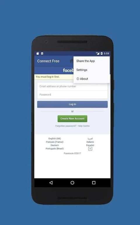 Connect for Facebook Lite screenshot 12