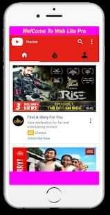 Web Lite Pro Browser Fast & Smart screenshot 4