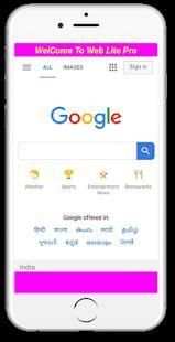 Web Lite Pro Browser Fast & Smart screenshot 5