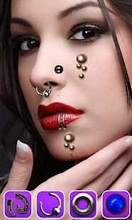 Piercing Photo Editor स्क्रीनशॉट 3