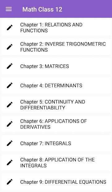 12th Maths Notes- Class screenshot 4