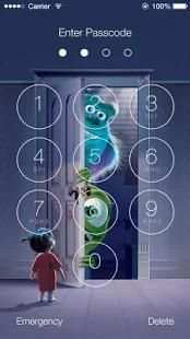 Monsters University Lock Screen स्क्रीनशॉट 3