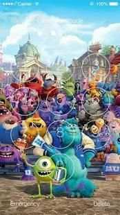 Monsters University Lock Screen स्क्रीनशॉट 1