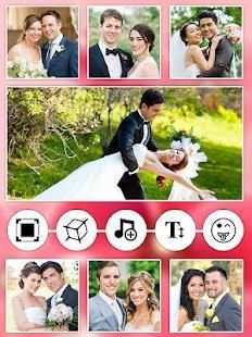 Wedding Video Maker With Music स्क्रीनशॉट 1