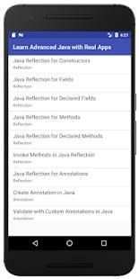 Learn Advanced Java with Real Apps स्क्रीनशॉट 2