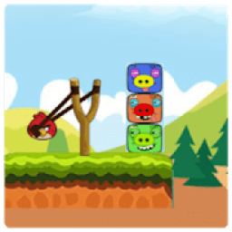 ikon Knock Down Angry Bird